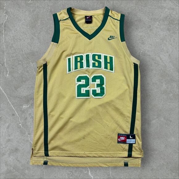 Nike Lebron James Highschool Irish Jersey LARGE - Picture 2 of 7